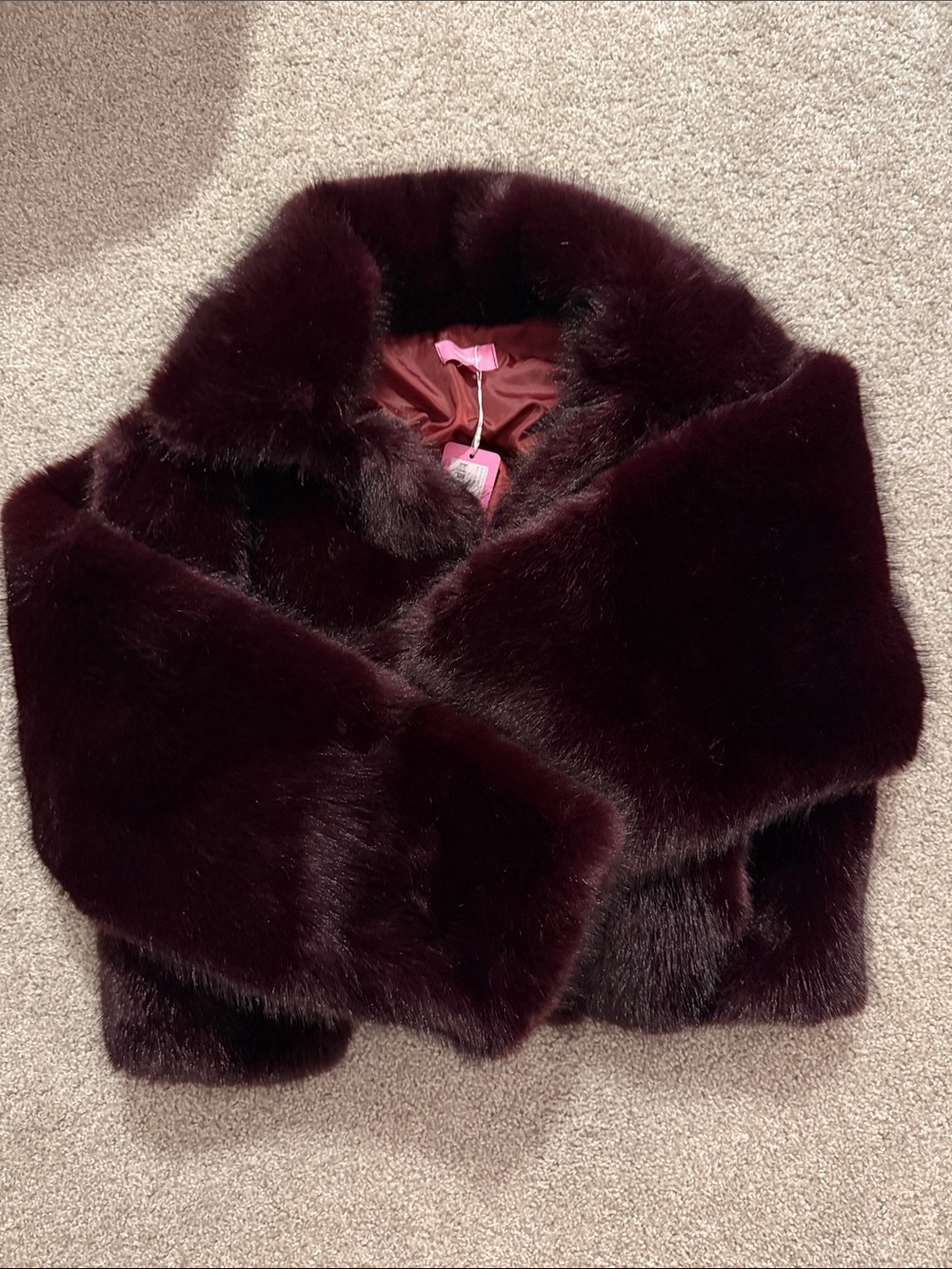 Edikted Faux Fur Jacket